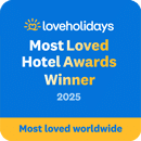Love Holidays Most Loved Hotel Awards Winner
