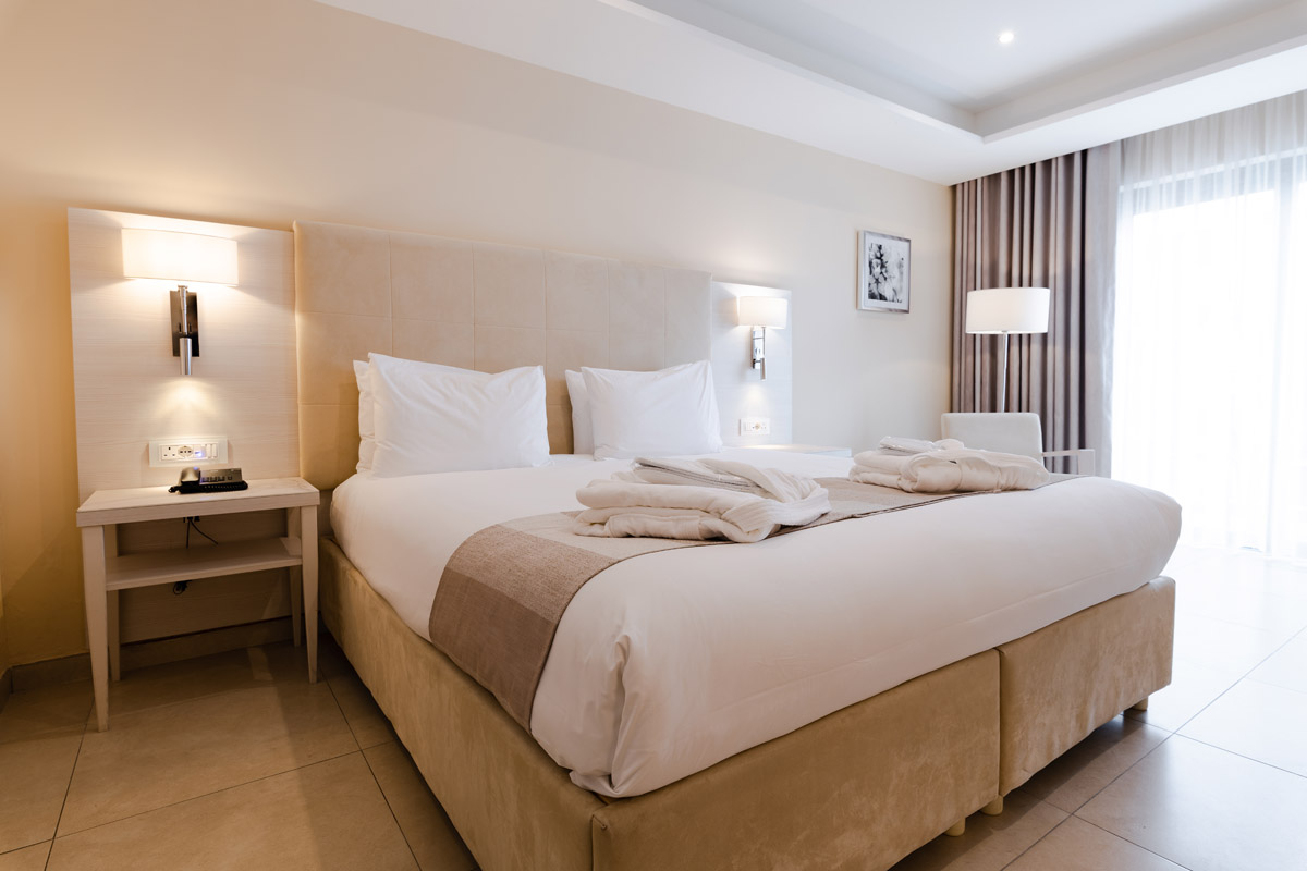 Hotel Rooms in Mellieha Malta - Deluxe Double or Twin